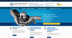 Desktop Screenshot of gordontowerinsurance.com